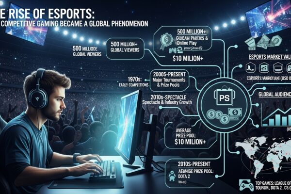 The Evolution and Impact of Esports: From Hobby to Global Phenomenon